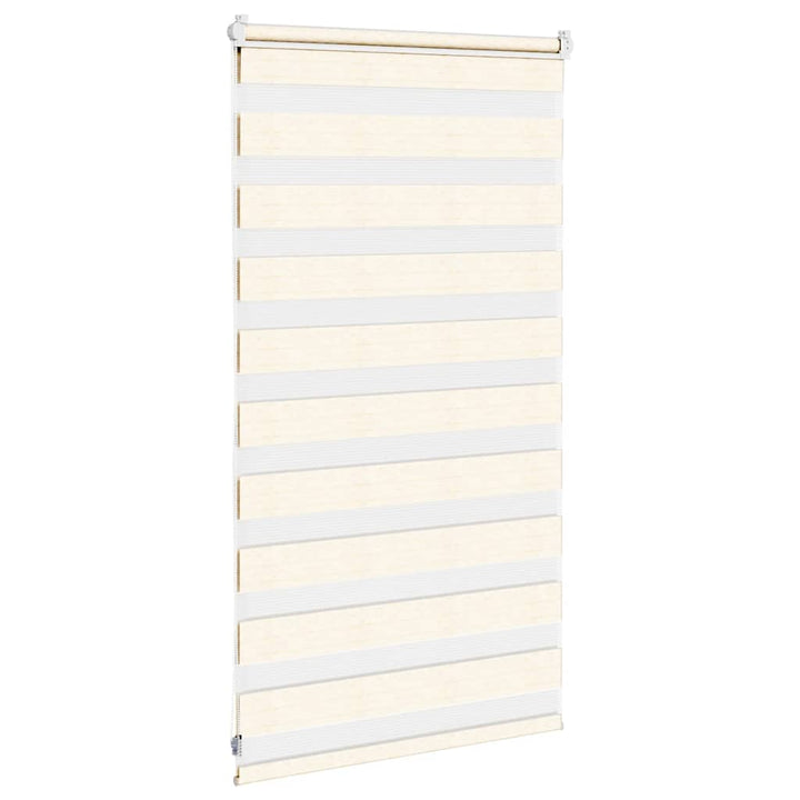 zebragardin marmorbeige 75x100 cm stofbredde 70,9 cm polyester