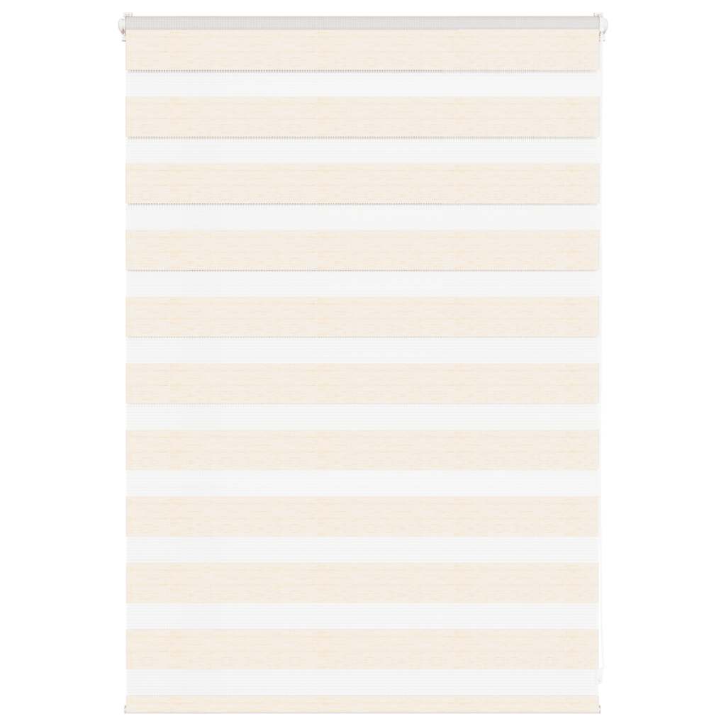 zebragardin marmorbeige 95x100 cm stofbredde 90,9 cm polyester