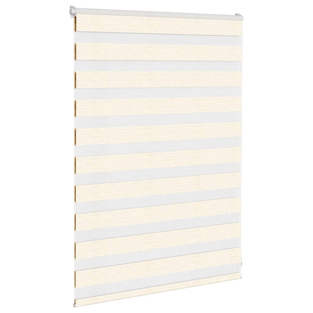 zebragardin marmorbeige 95x100 cm stofbredde 90,9 cm polyester