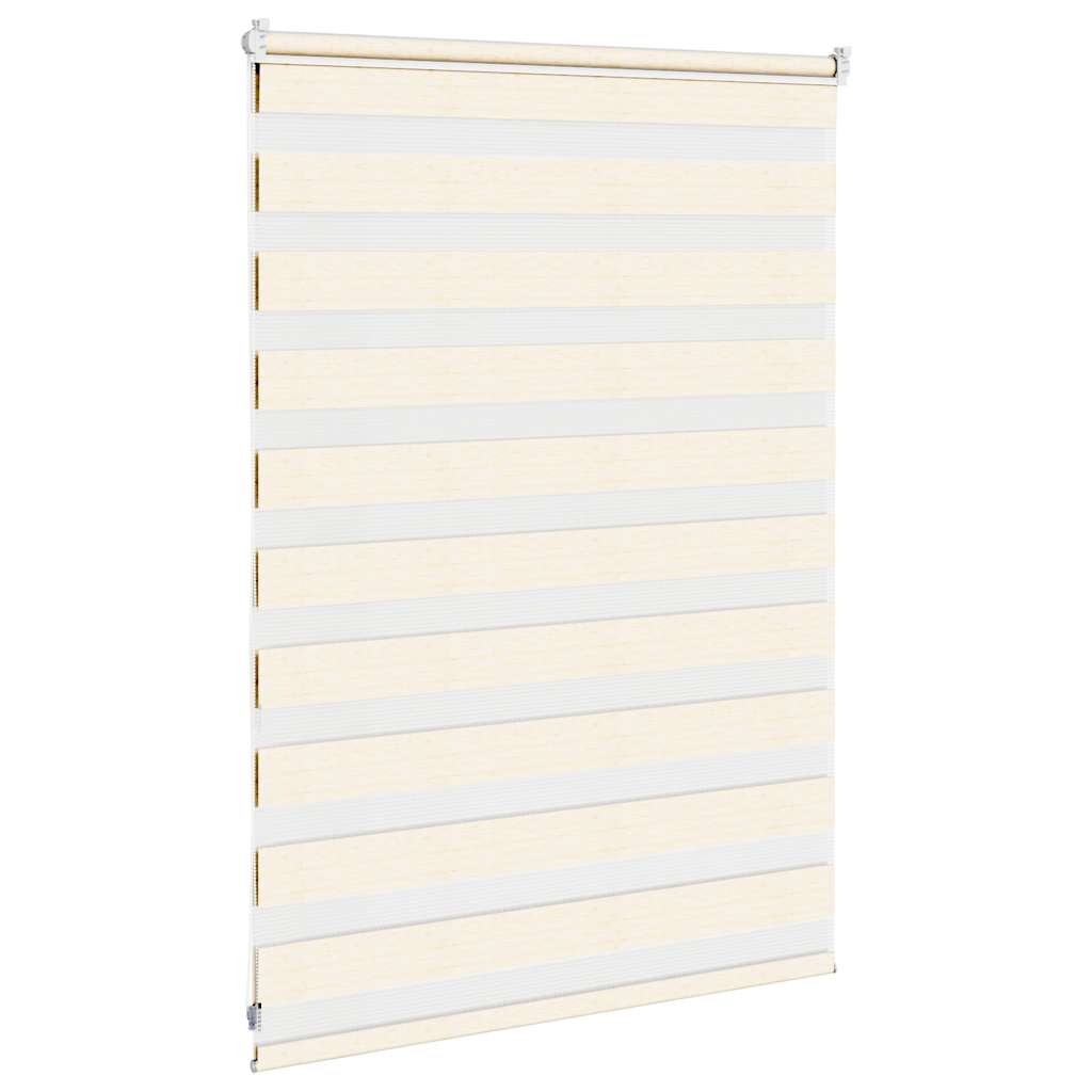 zebragardin marmorbeige 95x100 cm stofbredde 90,9 cm polyester