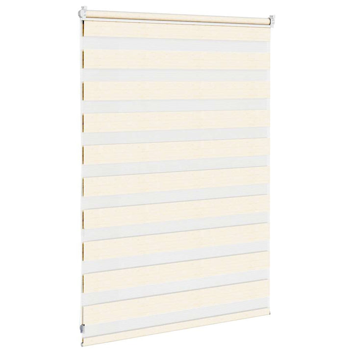 zebragardin marmorbeige 95x100 cm stofbredde 90,9 cm polyester