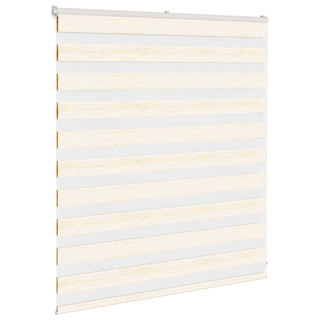 zebragardin marmorbeige 130x100 cm stofbredde 125,9cm polyester
