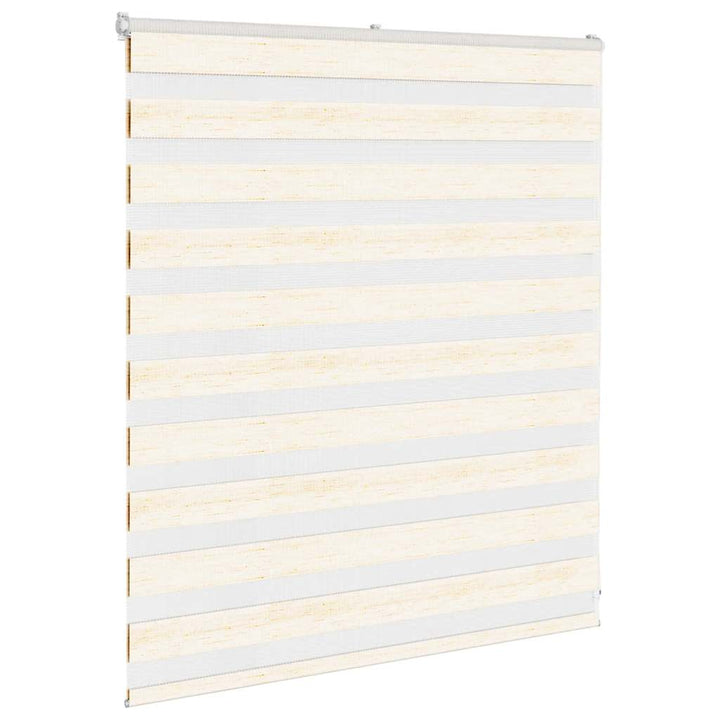 zebragardin marmorbeige 130x100 cm stofbredde 125,9cm polyester