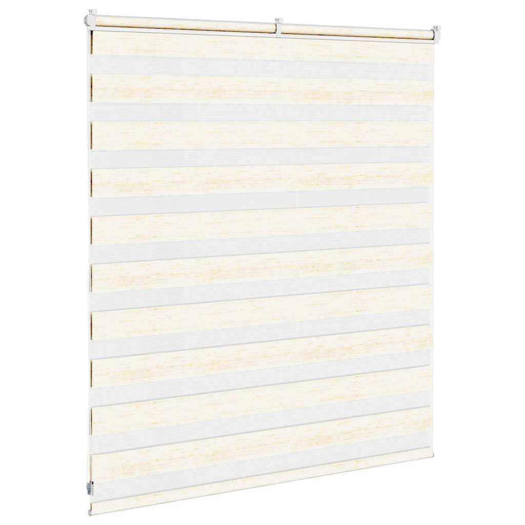 zebragardin marmorbeige 130x100 cm stofbredde 125,9cm polyester