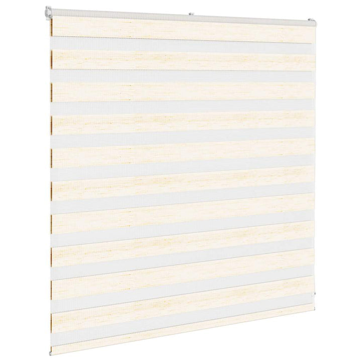 zebragardin marmorbeige 140x100 cm stofbredde 135,9cm polyester