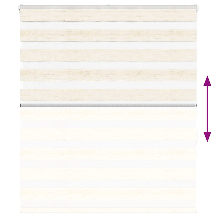 zebragardin marmorbeige 120x150 cm stofbredde 115,9cm polyester