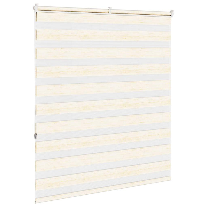 zebragardin marmorbeige 130x150 cm stofbredde 125,9cm polyester