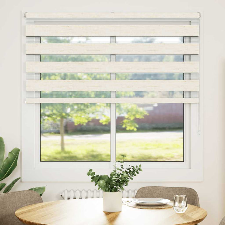 zebragardin marmorbeige 140x150 cm stofbredde 135,9cm polyester