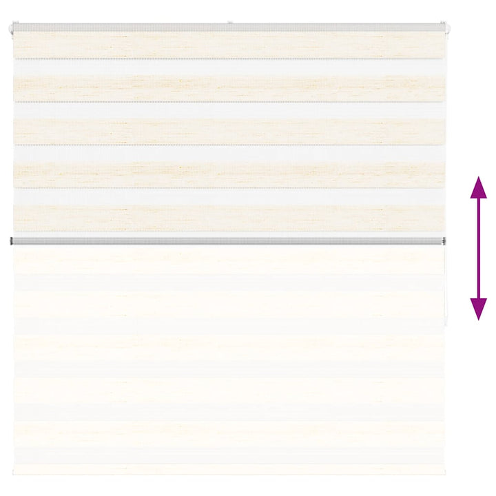 zebragardin marmorbeige 140x150 cm stofbredde 135,9cm polyester