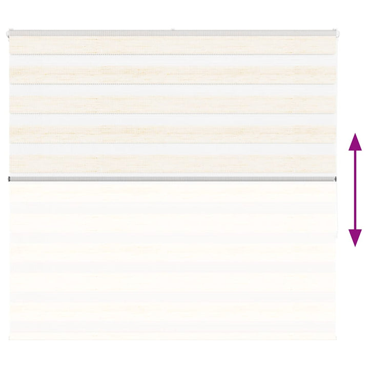 zebragardin marmorbeige 160x150 cm stofbredde 155,9cm polyester