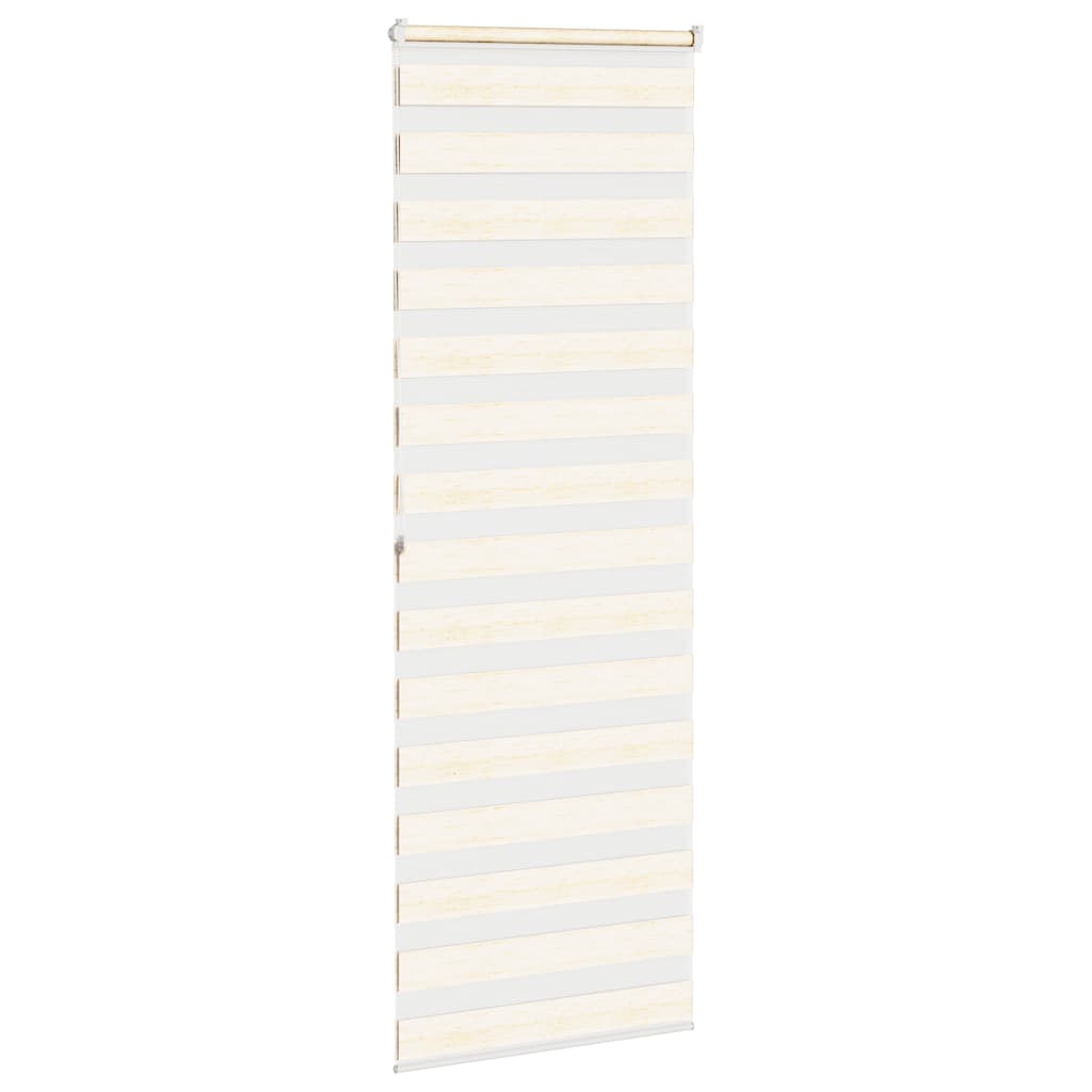zebragardin marmorbeige 80x200 cm stofbredde 75,9 cm polyester