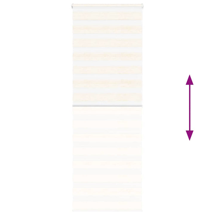zebragardin marmorbeige 90x200 cm stofbredde 85,9 cm polyester