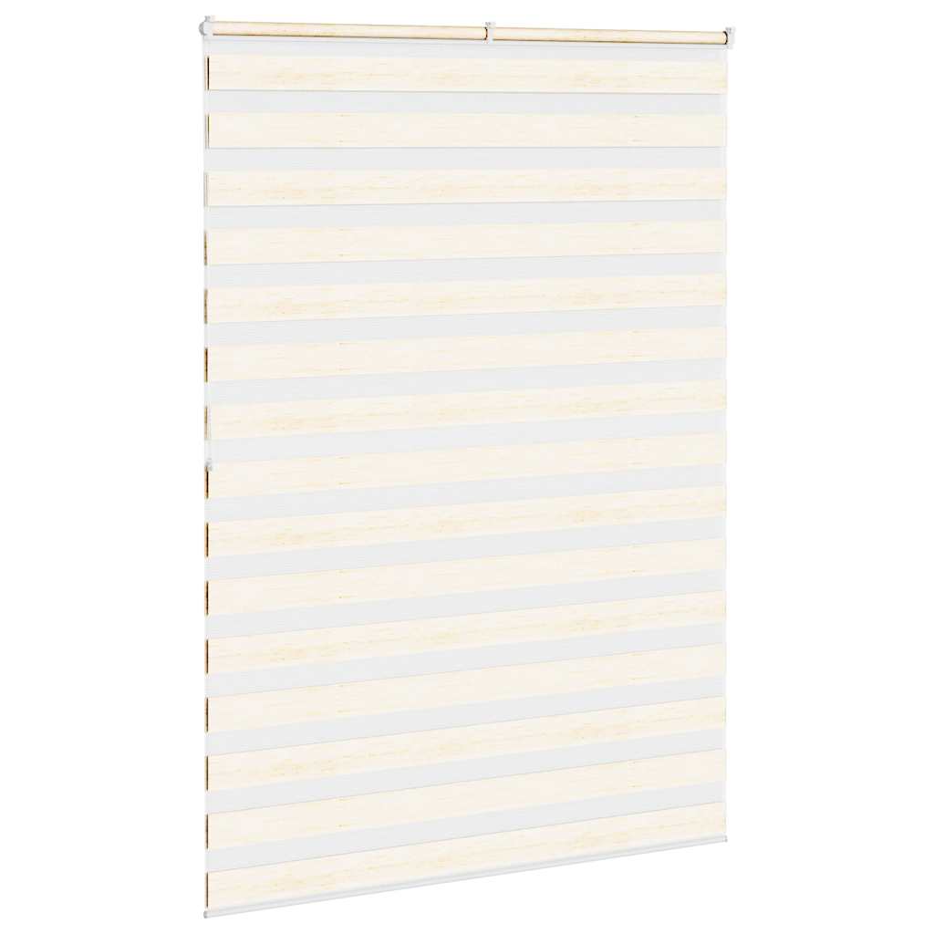zebragardin marmorbeige 165x200 cm stofbredde 160,9cm polyester
