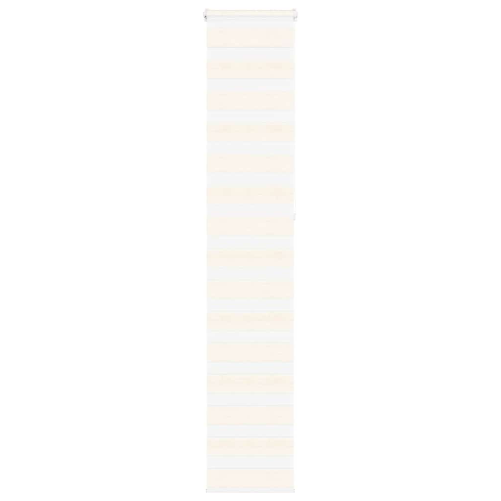 zebragardin marmorbeige 45x230 cm stofbredde 40,9 cm polyester