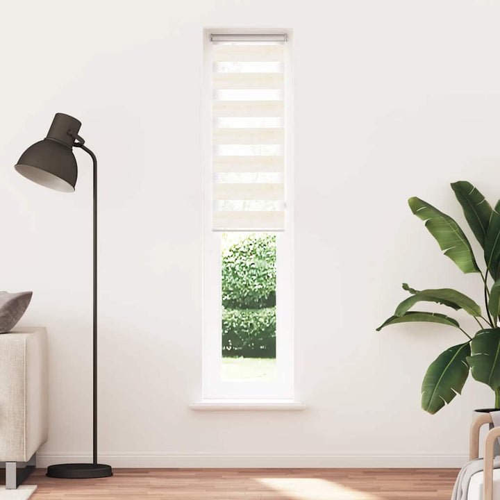 zebragardin marmorbeige 50x230 cm stofbredde 45,9 cm polyester