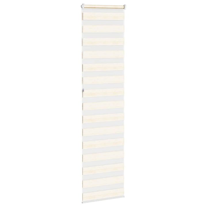 zebragardin marmorbeige 60x230 cm stofbredde 55,9 cm polyester
