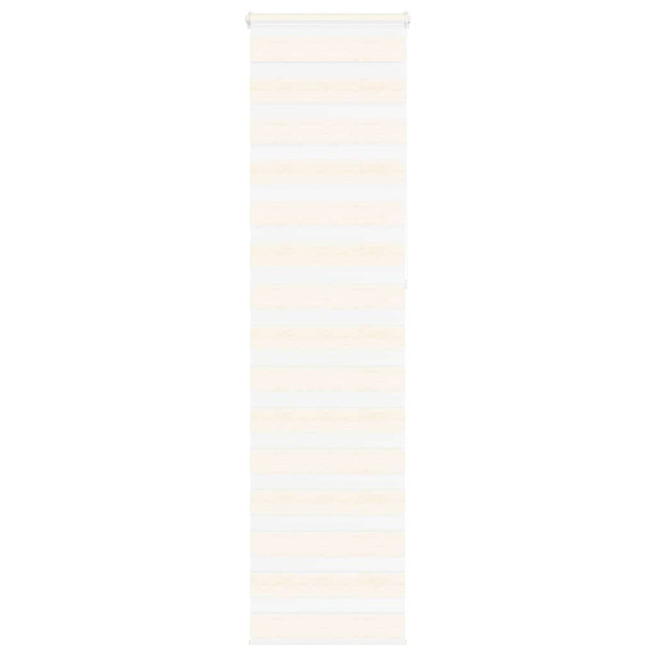 zebragardin marmorbeige 65x230 cm stofbredde 60,9 cm polyester