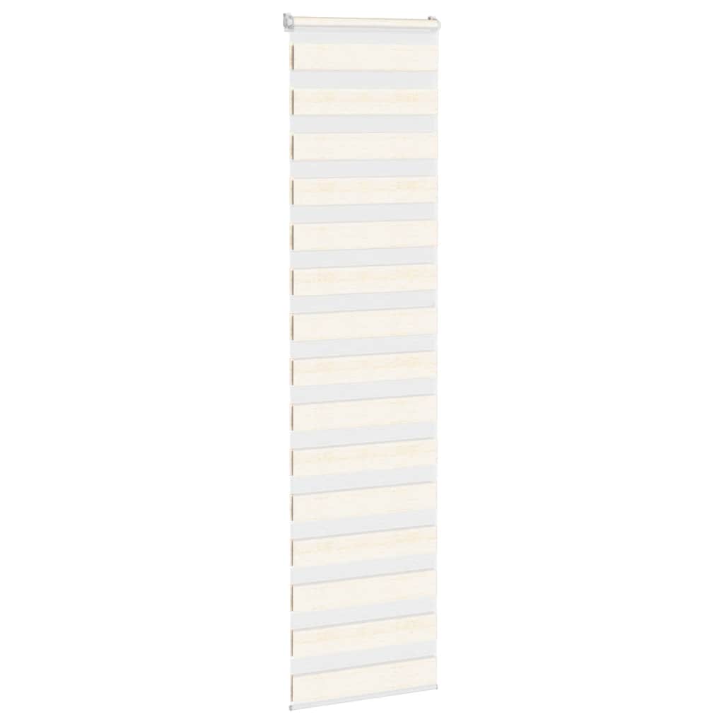 zebragardin marmorbeige 65x230 cm stofbredde 60,9 cm polyester