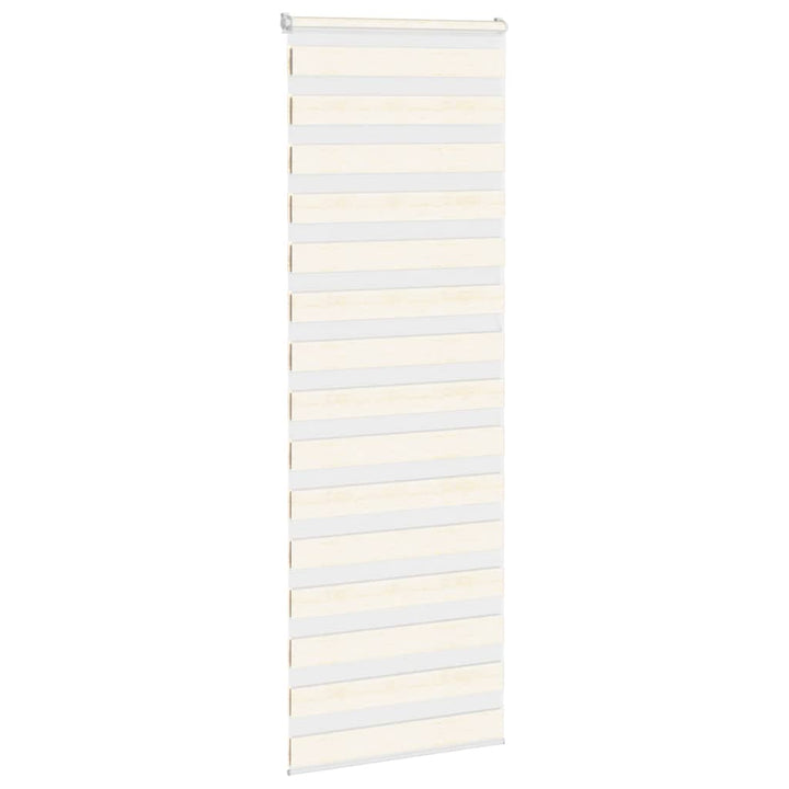 zebragardin marmorbeige 80x230 cm stofbredde 75,9 cm polyester
