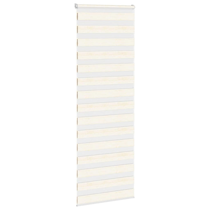 zebragardin marmorbeige 85x230 cm stofbredde 80,9 cm polyester
