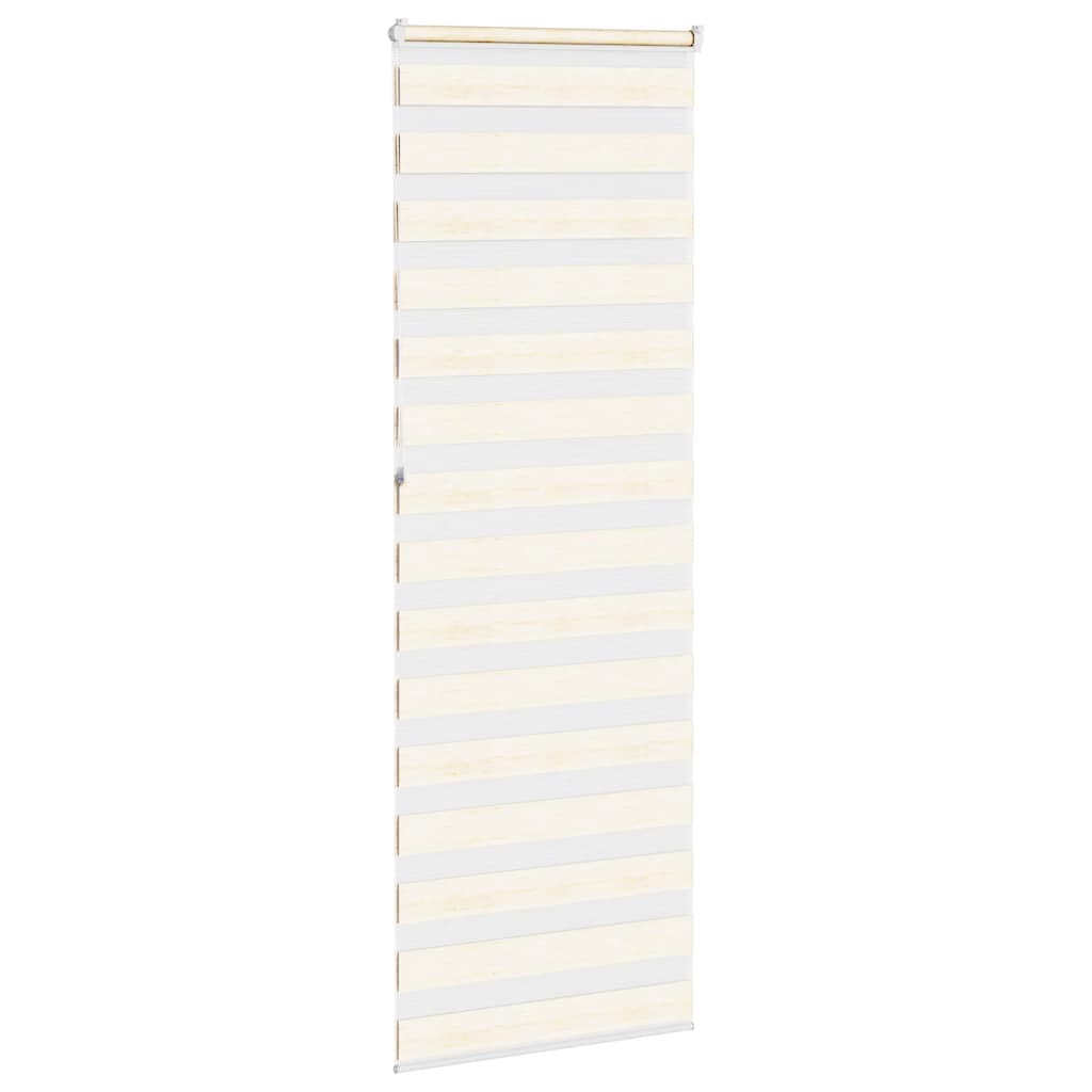 zebragardin marmorbeige 85x230 cm stofbredde 80,9 cm polyester