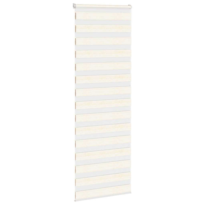 zebragardin marmorbeige 90x230 cm stofbredde 85,9 cm polyester