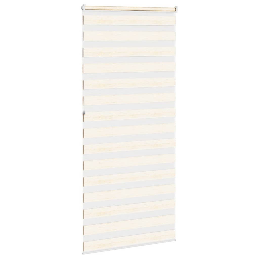 zebragardin marmorbeige 95x230 cm stofbredde 90,9 cm polyester