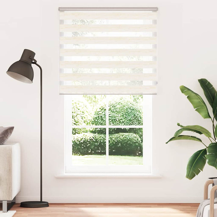 zebragardin marmorbeige 120x230 cm stofbredde 115,9cm polyester