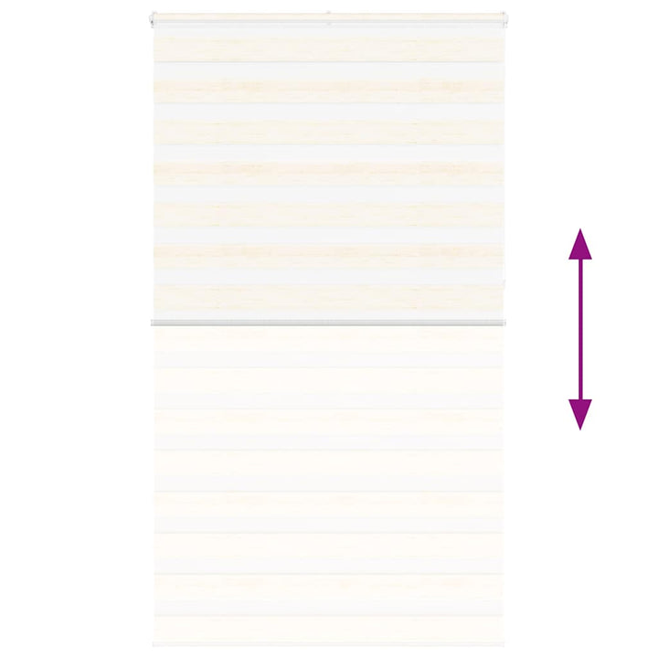 zebragardin marmorbeige 120x230 cm stofbredde 115,9cm polyester