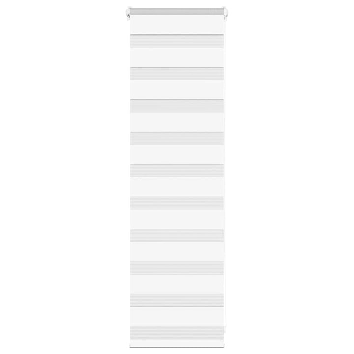zebragardin hvid 45x100 cm stofbredde 40,9 cm polyester