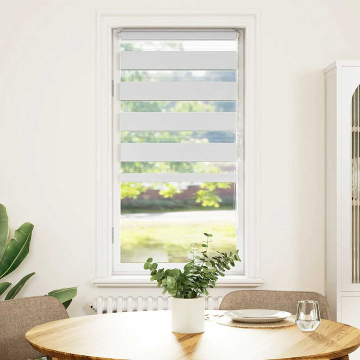 zebragardin hvid 55x100 cm stofbredde 50,9 cm polyester