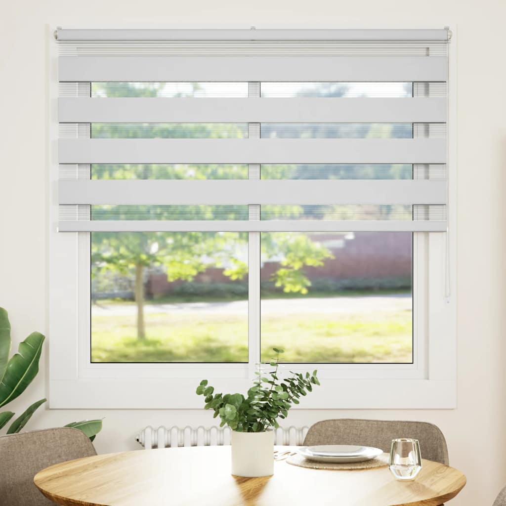 zebragardin hvid 140x100 cm stofbredde 135,9 cm polyester