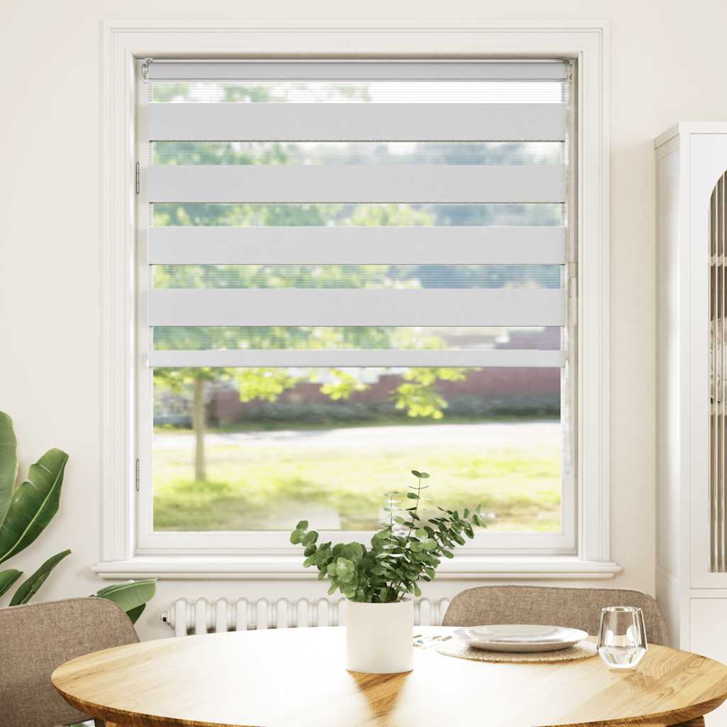 zebragardin hvid 95x150 cm stofbredde 90,9 cm polyester