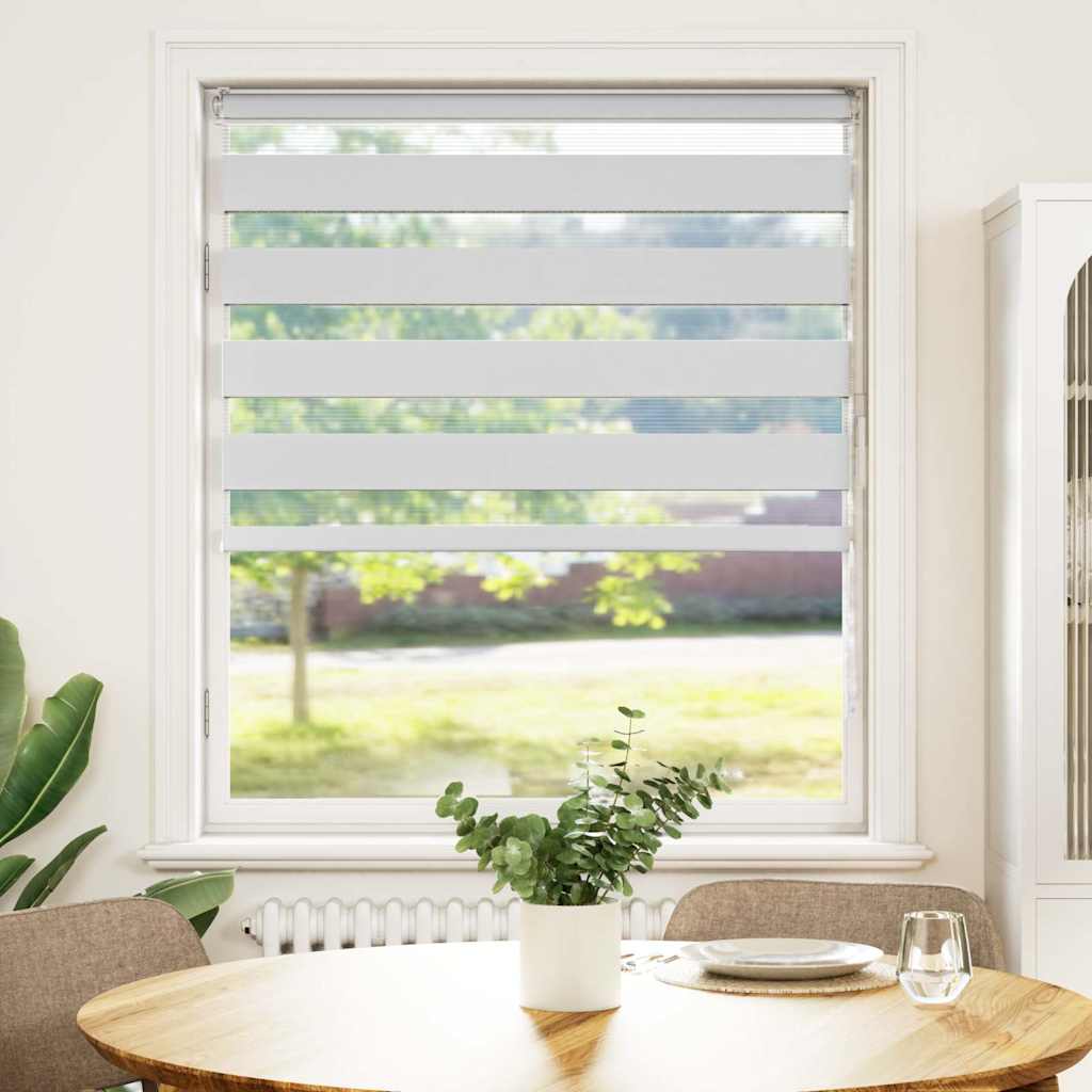 zebragardin hvid 115x150 cm stofbredde 110,9 cm polyester