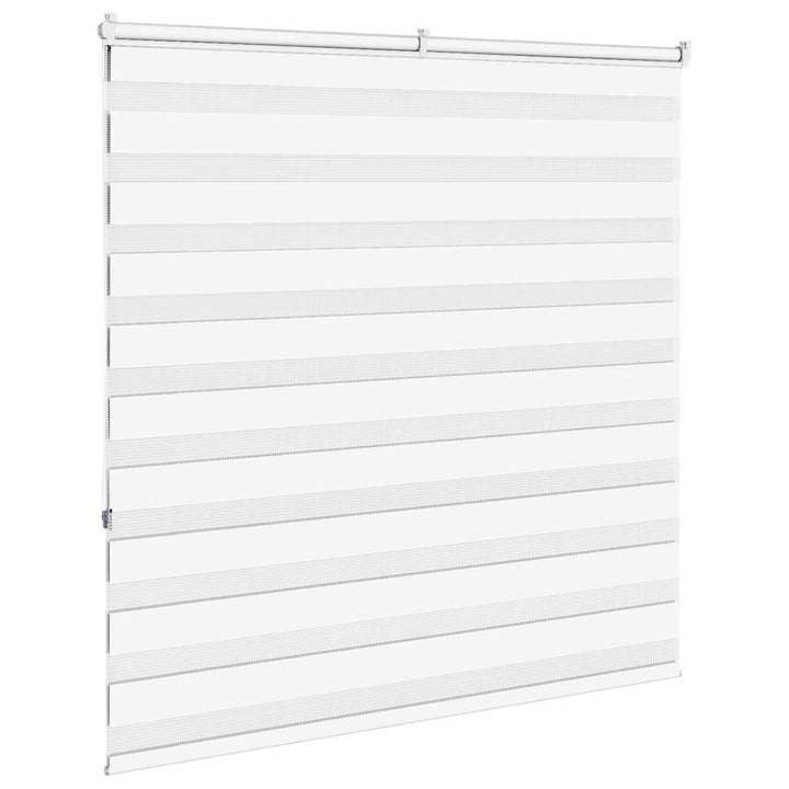 zebragardin hvid 150x150 cm stofbredde 145,9 cm polyester
