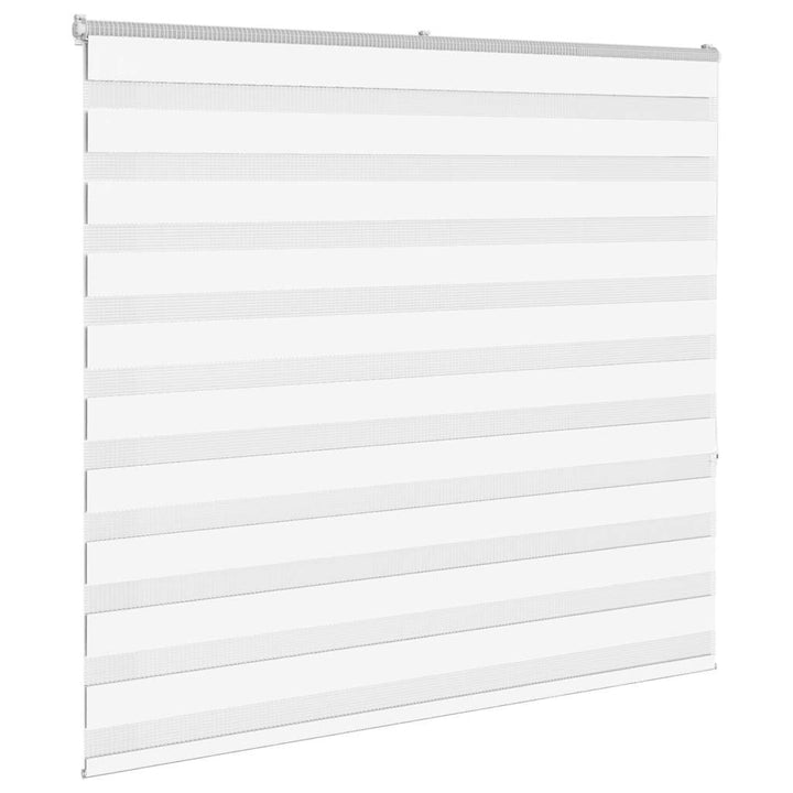 zebragardin hvid 160x150 cm stofbredde 155,9 cm polyester