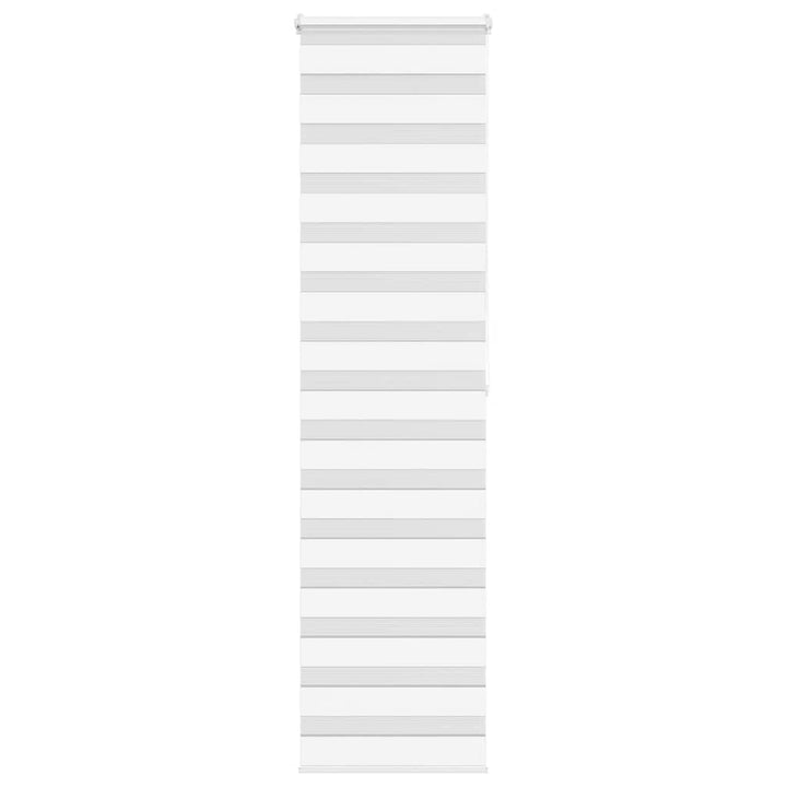zebragardin hvid 60x200 cm stofbredde 55,9 cm polyester