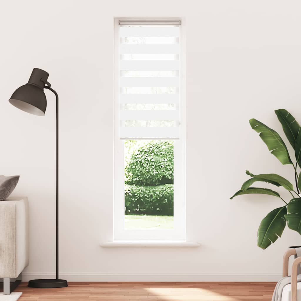 zebragardin hvid 60x200 cm stofbredde 55,9 cm polyester