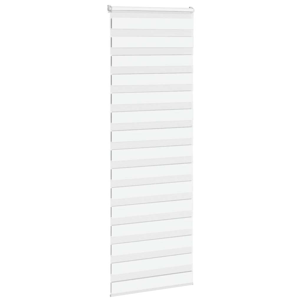 zebragardin hvid 70x200 cm stofbredde 65,9 cm polyester