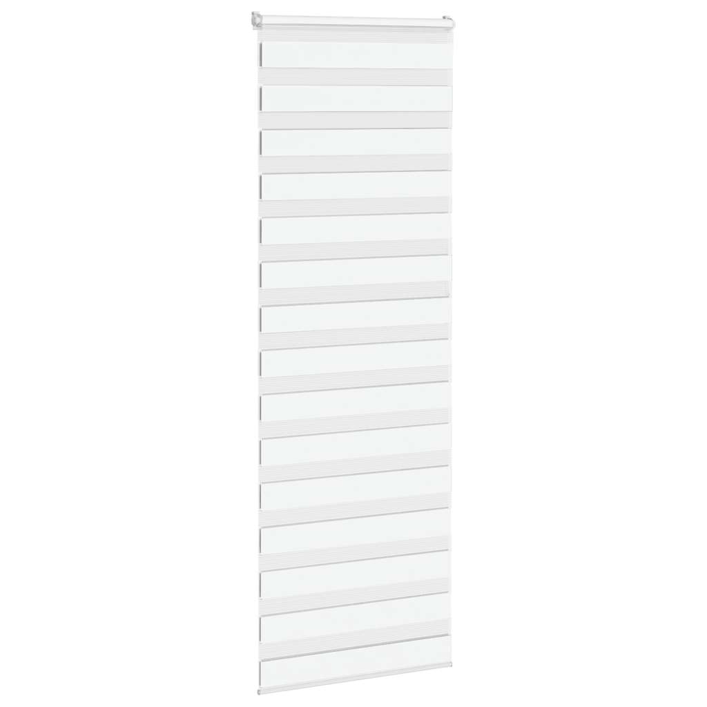 zebragardin hvid 80x200 cm stofbredde 75,9 cm polyester