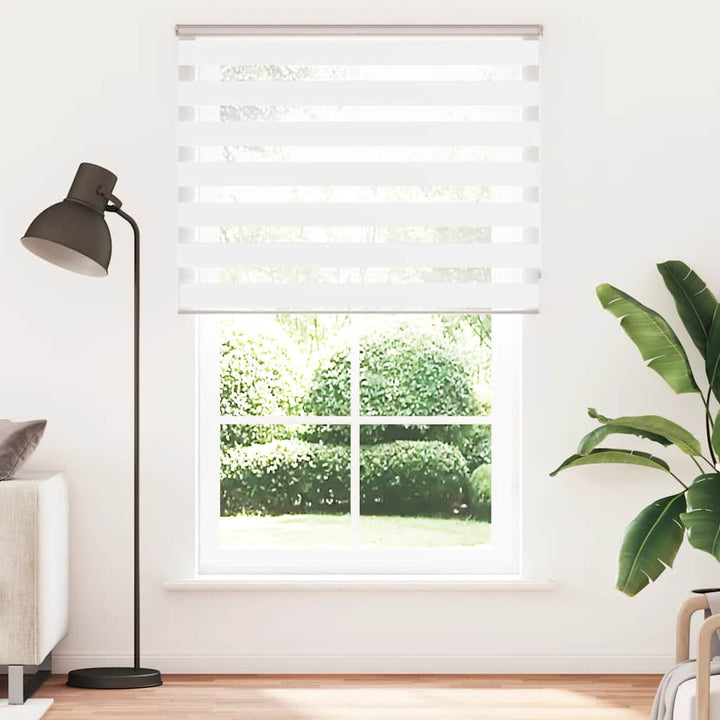 zebragardin hvid 140x200 cm stofbredde 135,9 cm polyester