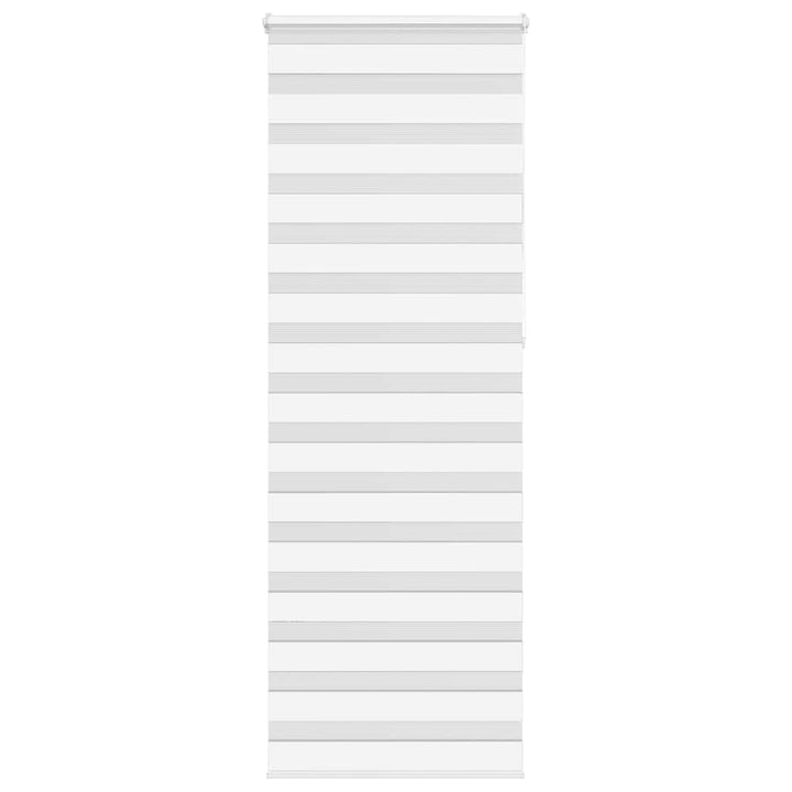 zebragardin hvid 75x230 cm stofbredde 70,9 cm polyester