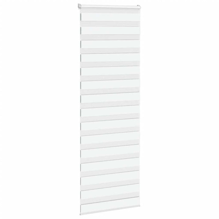 zebragardin hvid 75x230 cm stofbredde 70,9 cm polyester