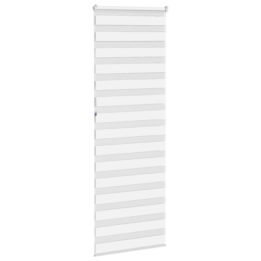 zebragardin hvid 90x230 cm stofbredde 85,9 cm polyester