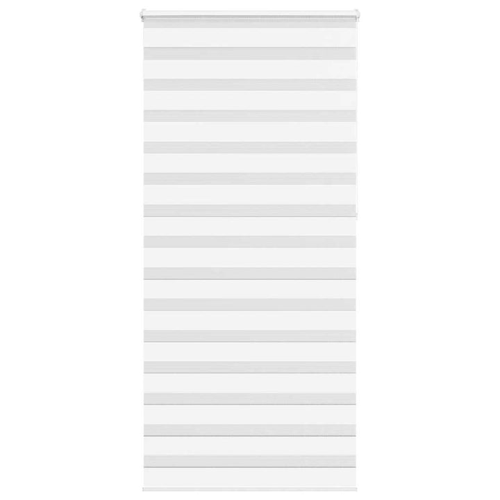 zebragardin hvid 100x230 cm stofbredde 95,9 cm polyester