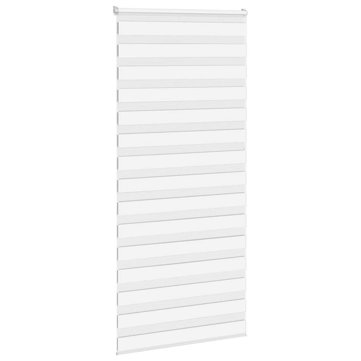 zebragardin hvid 115x230 cm stofbredde 110,9 cm polyester