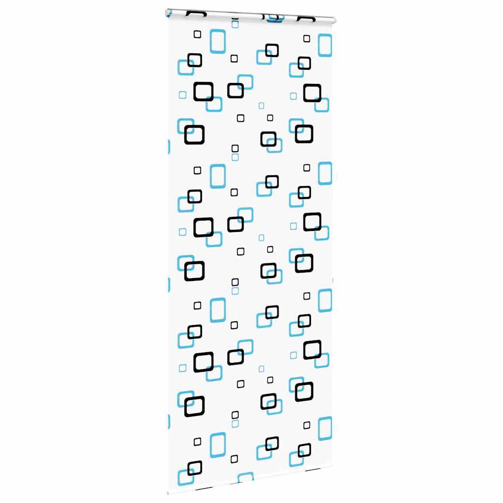 Bruserullegardin med kassette 90x240 cm Stofbredde 86 cm
