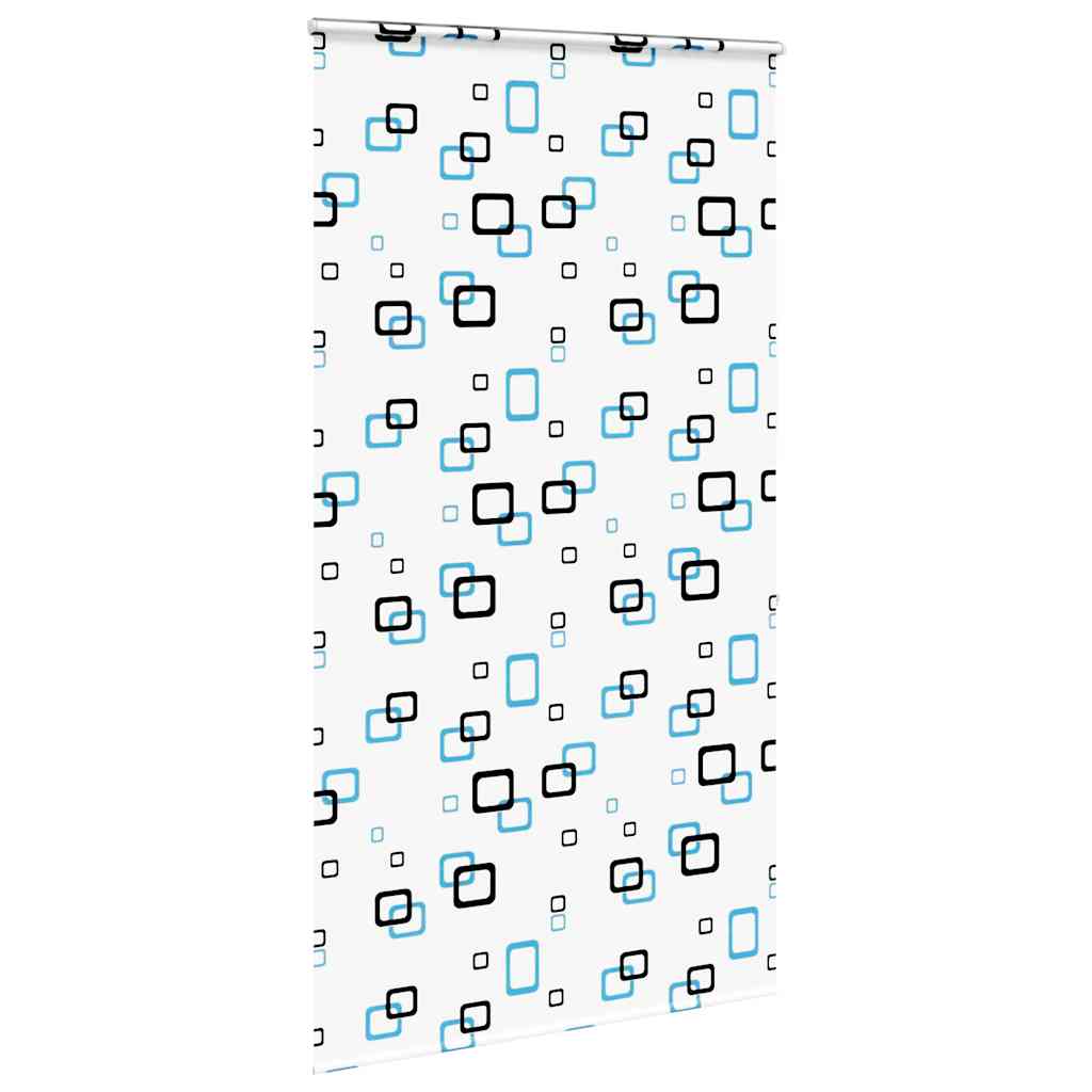 Bruserullegardin med kassette 130x240 cm Stofbredde 126 cm