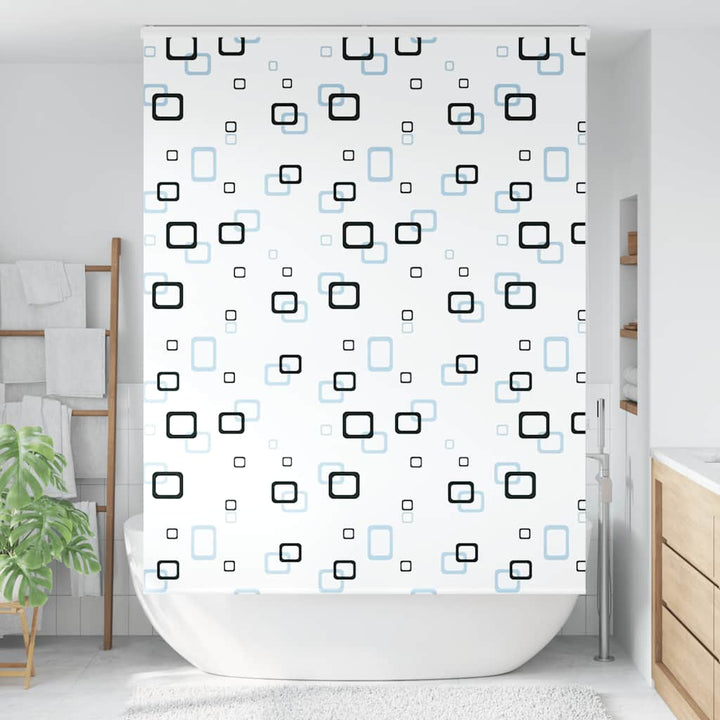 Bruserullegardin med kassette 150x240 cm Stofbredde 146 cm