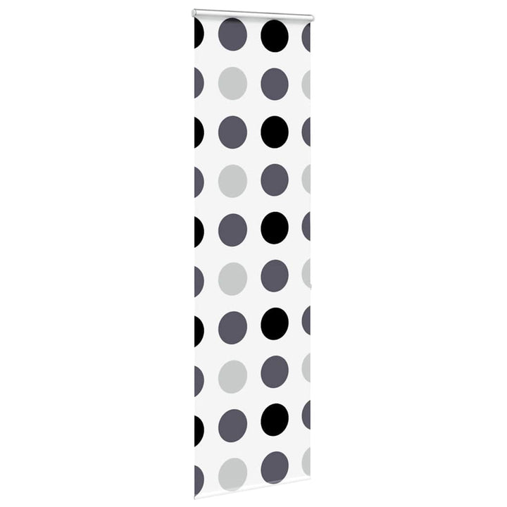 Bruserullegardin med kassette 70x240 cm Stofbredde 66 cm